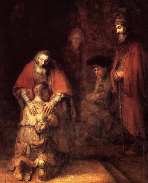 Рембрандта - Возвращение блудного сына