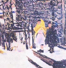 Сочинение Аркадия Александровича Пластова 1 Снег