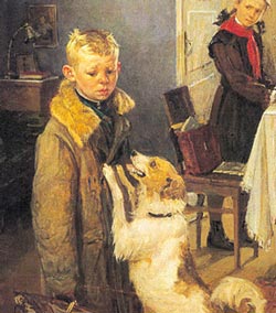 Мальчик С Собакой Картина Сочинение