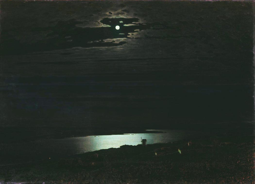 Куинджи - Лунная ночь на Днепре